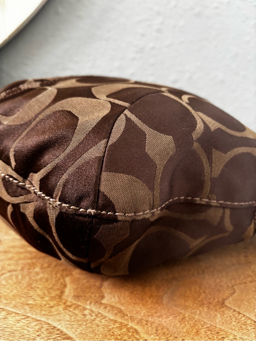 Vintage Coach Dark Brown SoHo Hobo - Picture 8 of 12